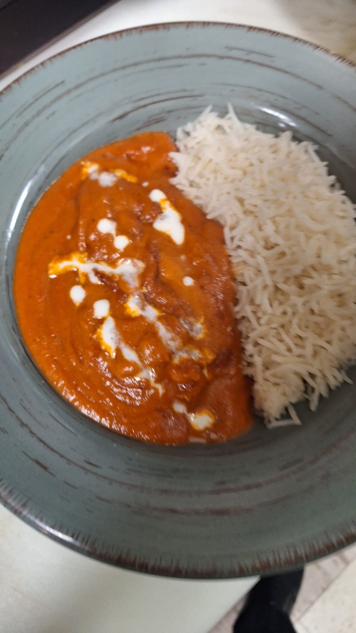 Butter Chicken Rice Bowl