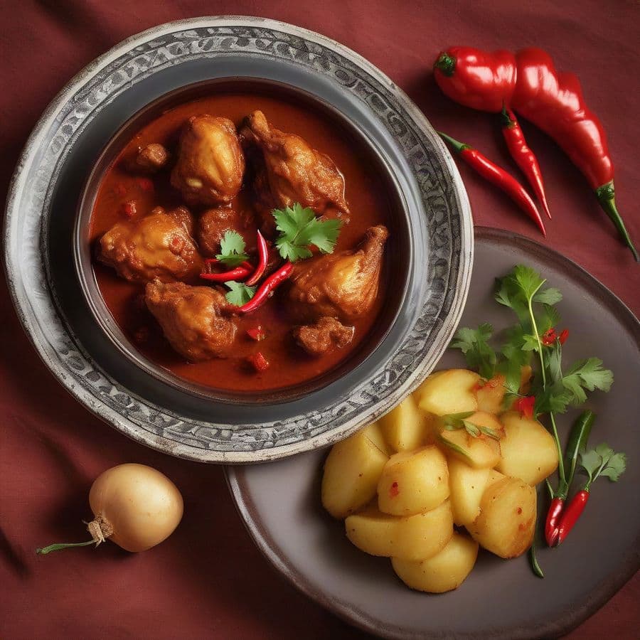 Chicken Vindaloo (Spicy)