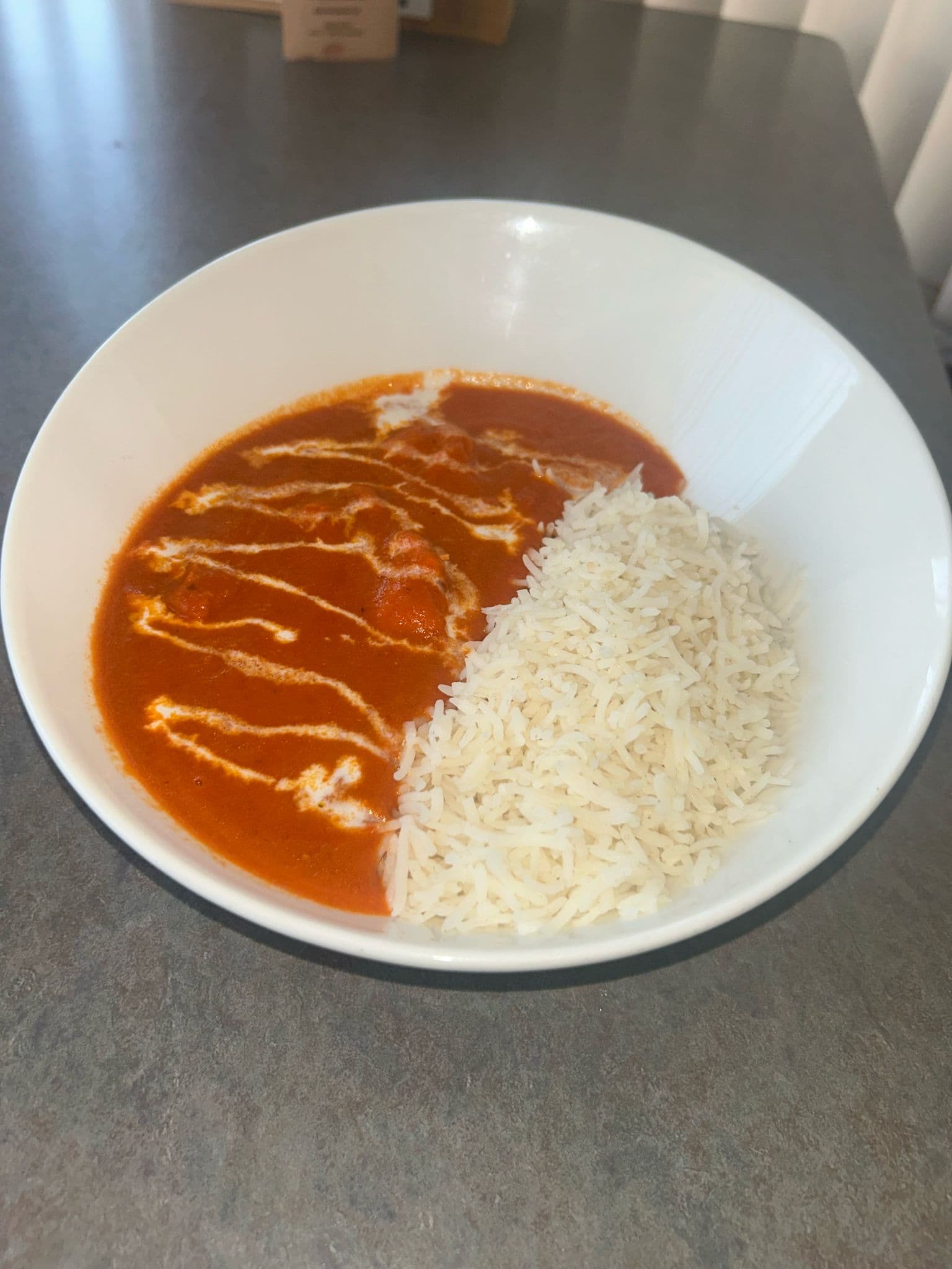 Kids Butter Chicken Rice Bowl